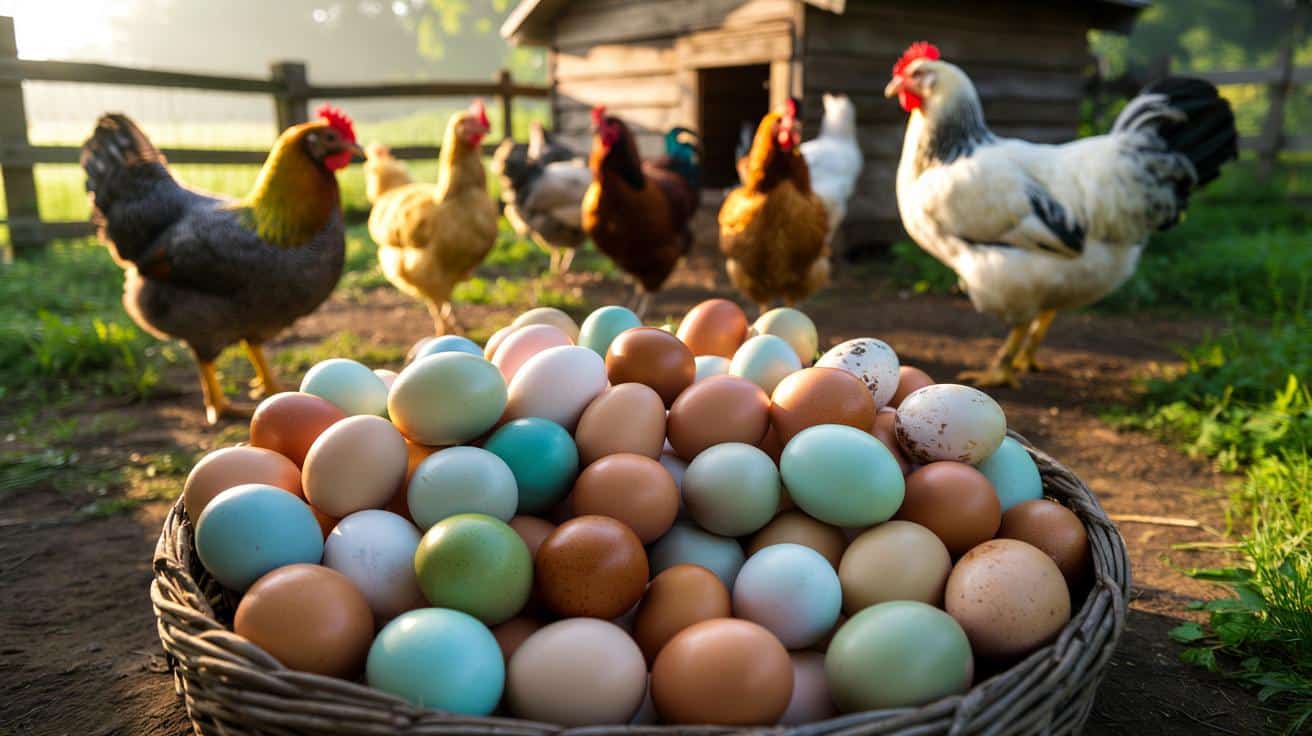 Kolorowe jajka w przydomowym kurniku: te rasy kur zmienią twoje śniadanie