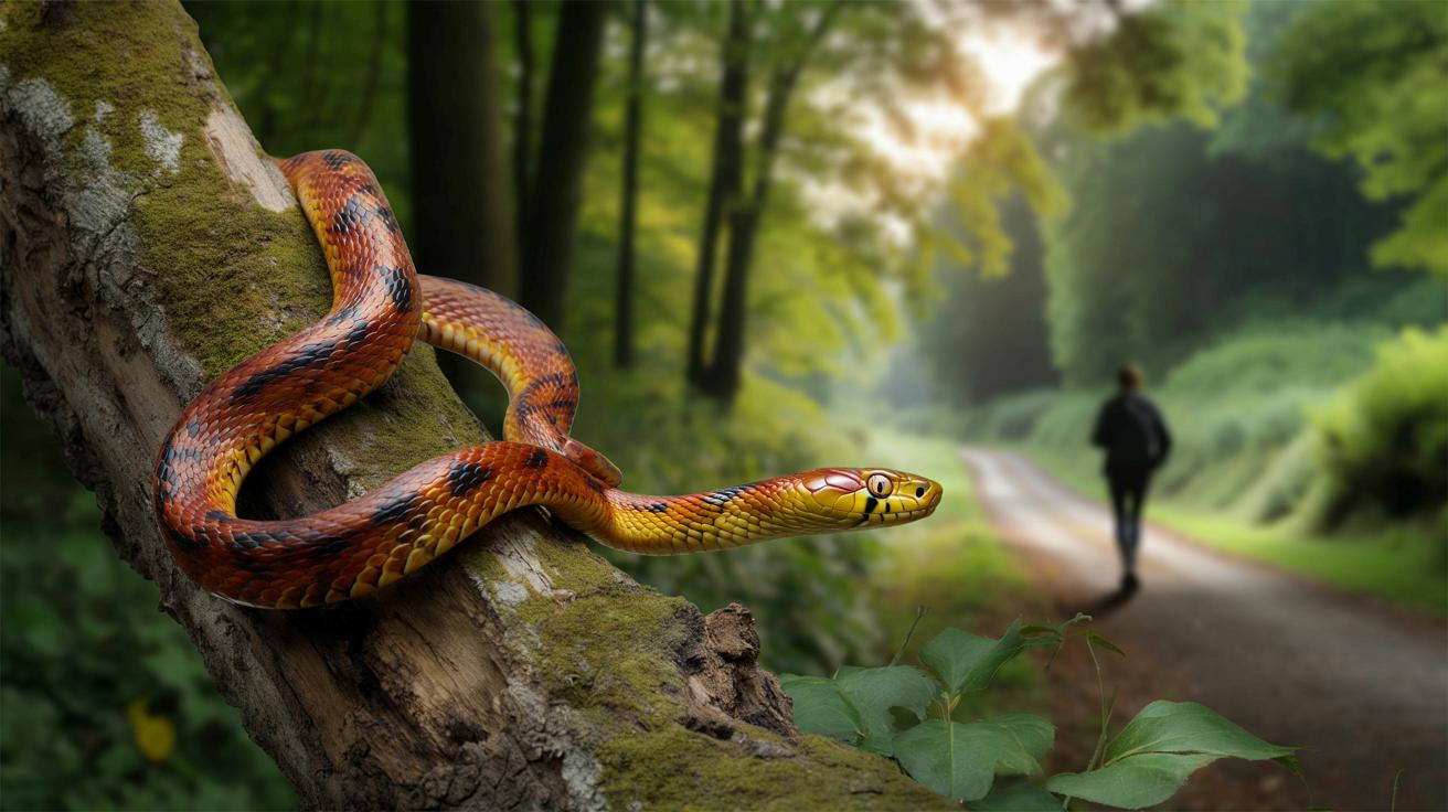 Kolorowy wąż z Ameryki pojawia się we Francji. Czy dotrze także do Polski?