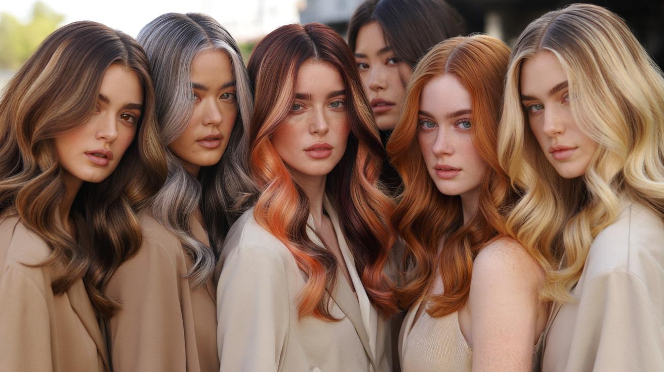 Kolory włosów 2025: 6 trendów, które odmienią twój look