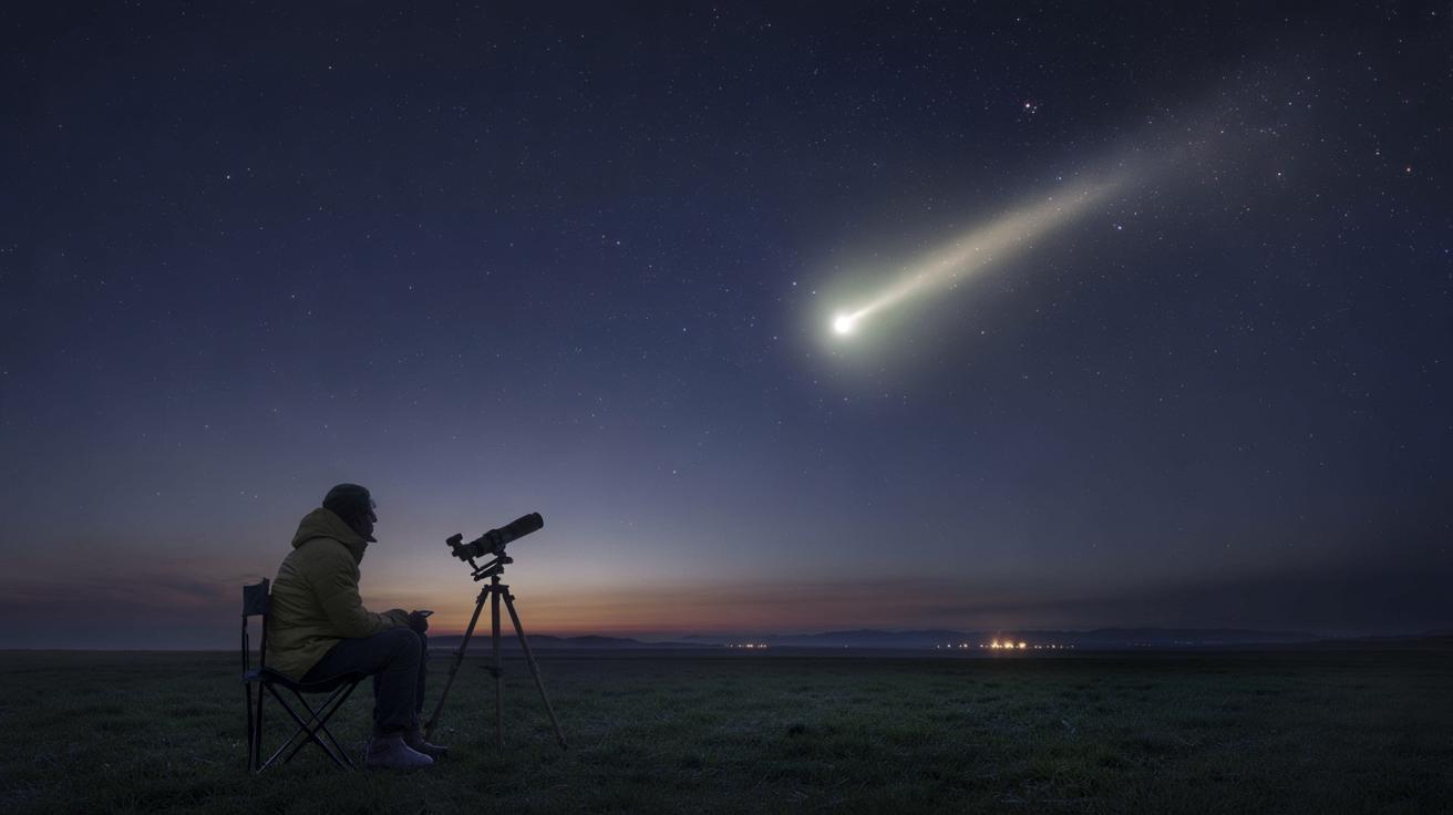 Komet z krańców Układu Słonecznego zbliża się do Ziemi. Tak go zobaczysz