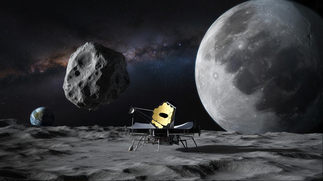 Koniec groźby zderzenia z Księżycem w 2032 roku. Webb rozwiewa wątpliwości