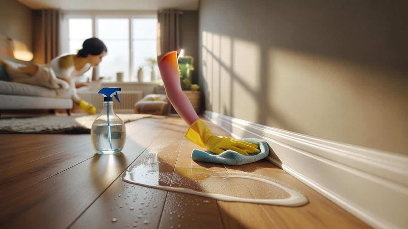 Koniec z ciągłym ścieraniem listew przypodłogowych. Jeden kuchenny trik działa tygodniami