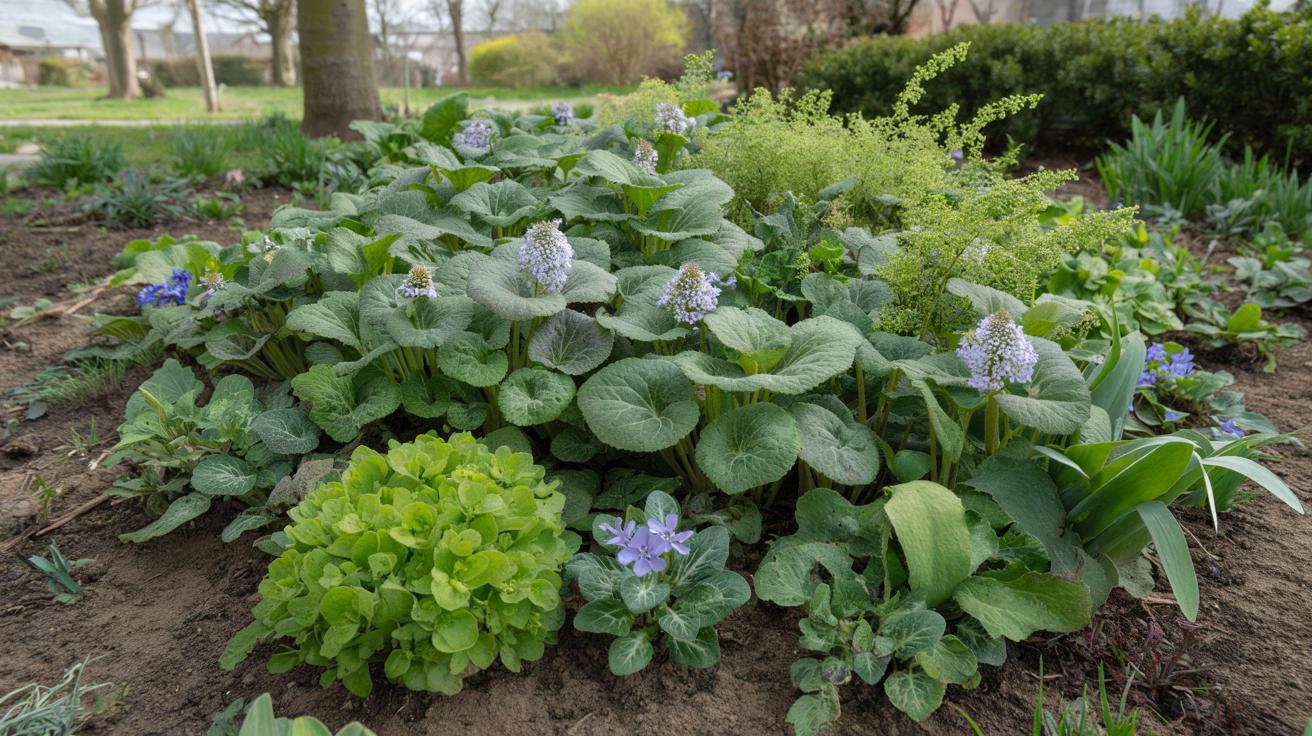 Koniec z plewieniem: marcowe byliny, które same zagłuszą chwasty