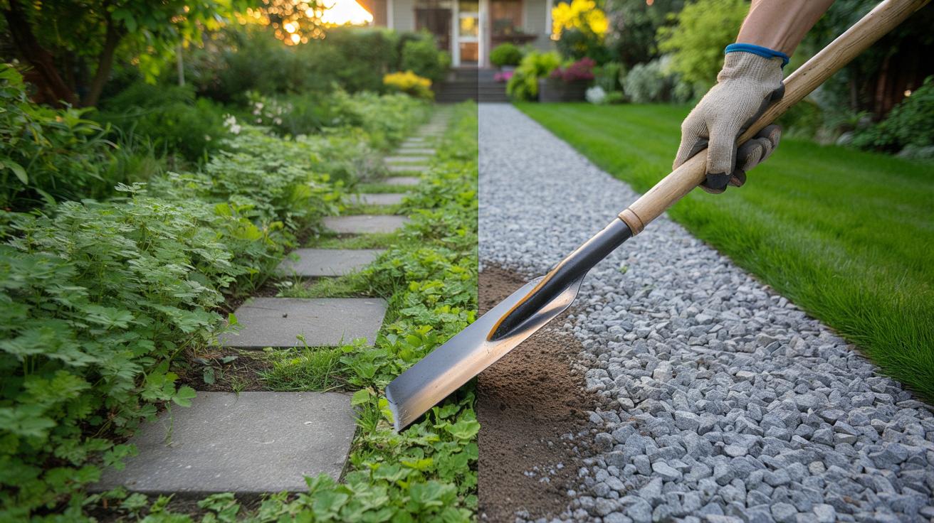 Koniec z plewieniem w żwirze: sprytne narzędzie ogrodnika robi robotę za ciebie