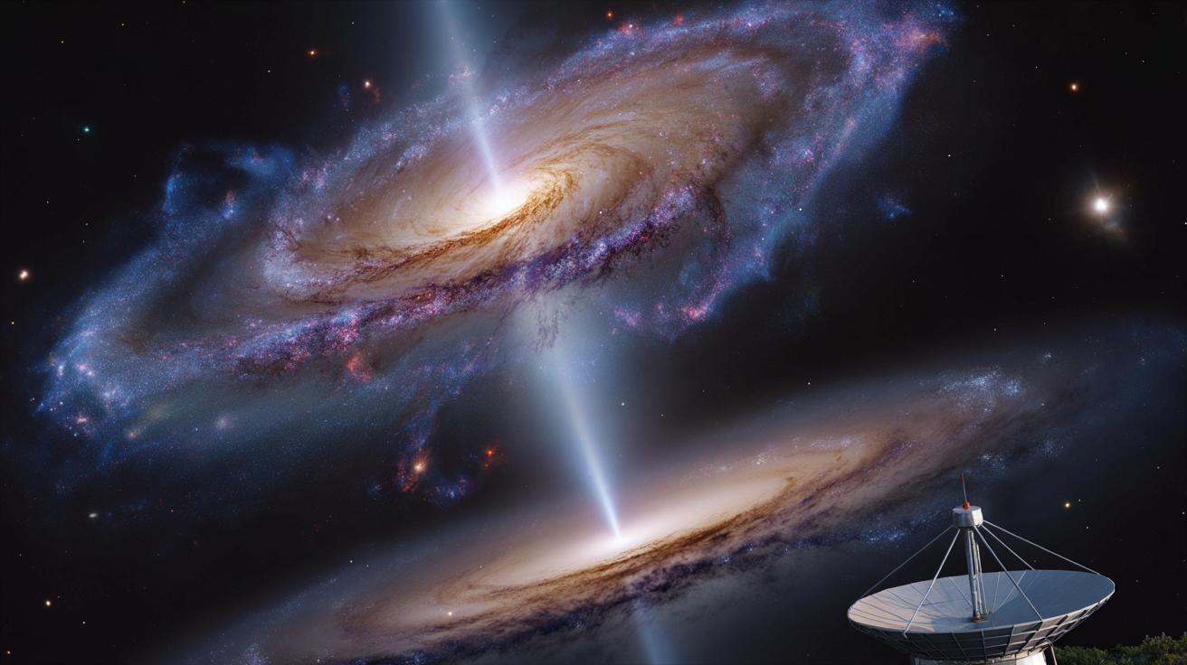 Kosmiczny „laser” sprzed 8 miliardów lat. Naukowcy wyjaśniają zagadkę