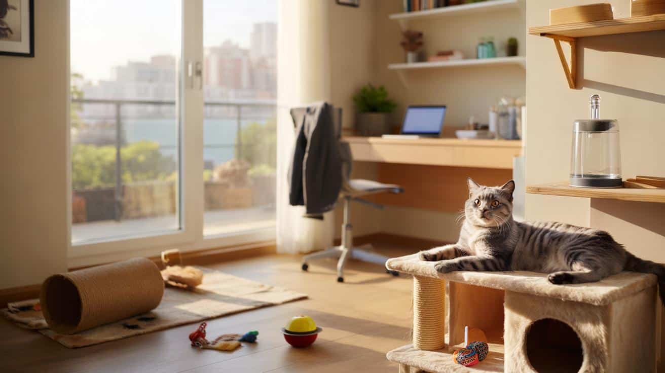 Kot w domu, ty w pracy: czy to ma w ogóle sens?