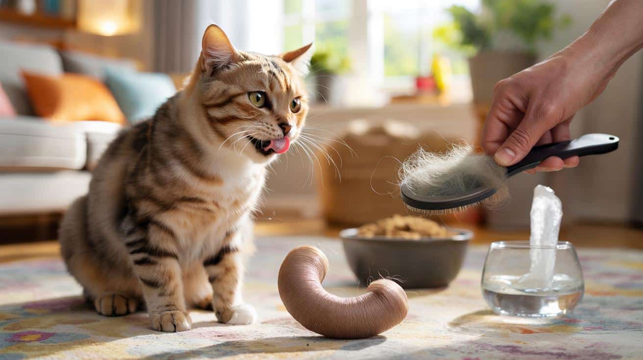 Kot wypluwa brązowe „cygara”? Sprawdź, co dzieje się w jego brzuchu