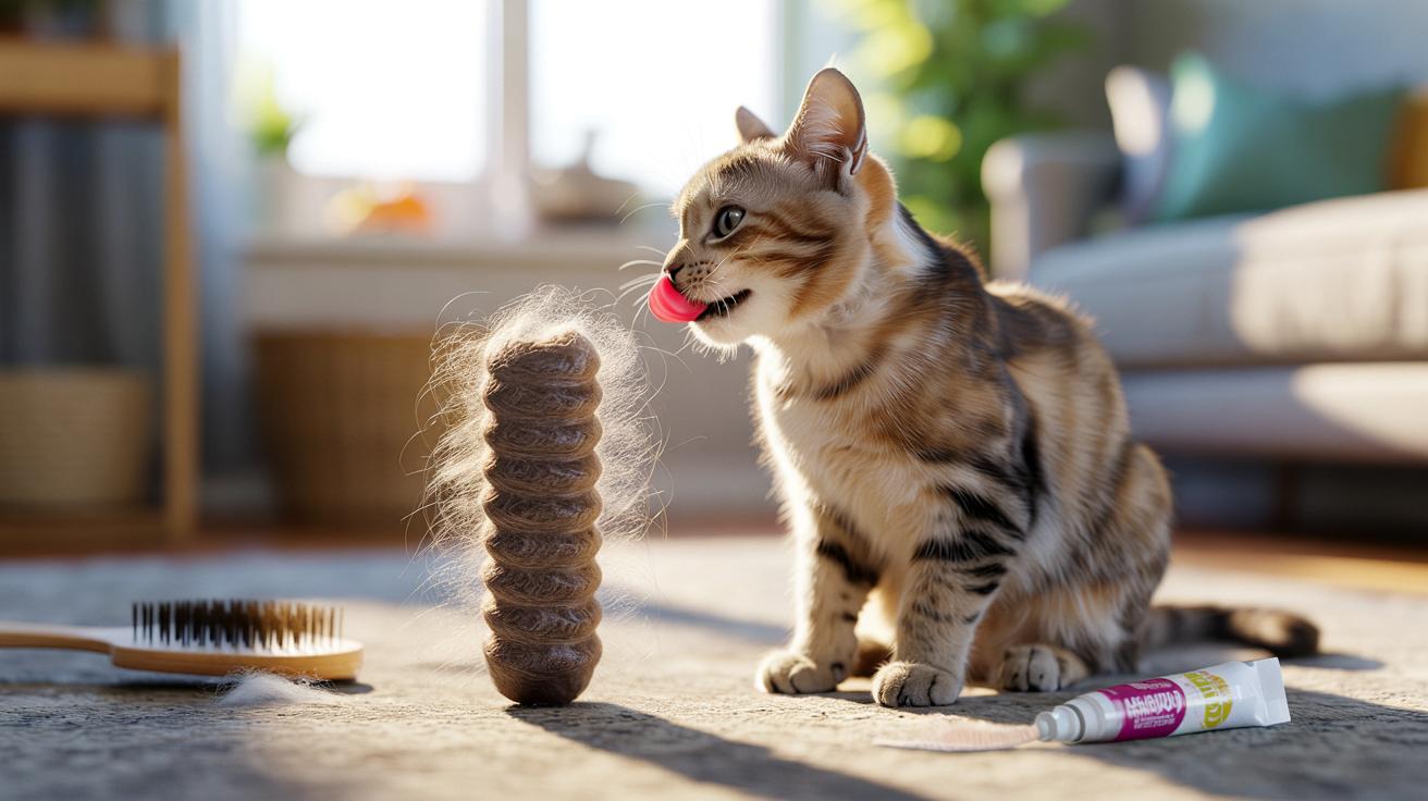 Kot wypluwa dziwne „cygara” z sierści? Sprawdź, co dzieje się w jego brzuchu