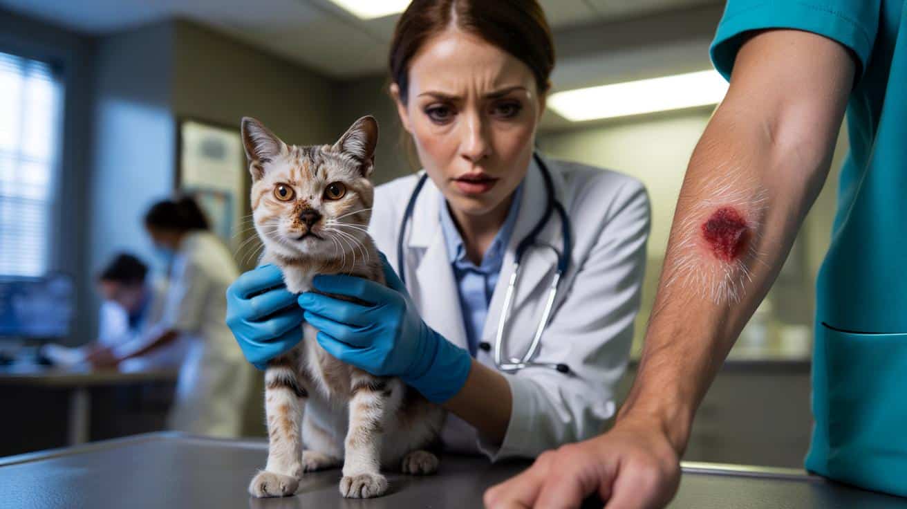 Koty przenoszą groźnego grzyba na ludzi. Lekarze biją na alarm