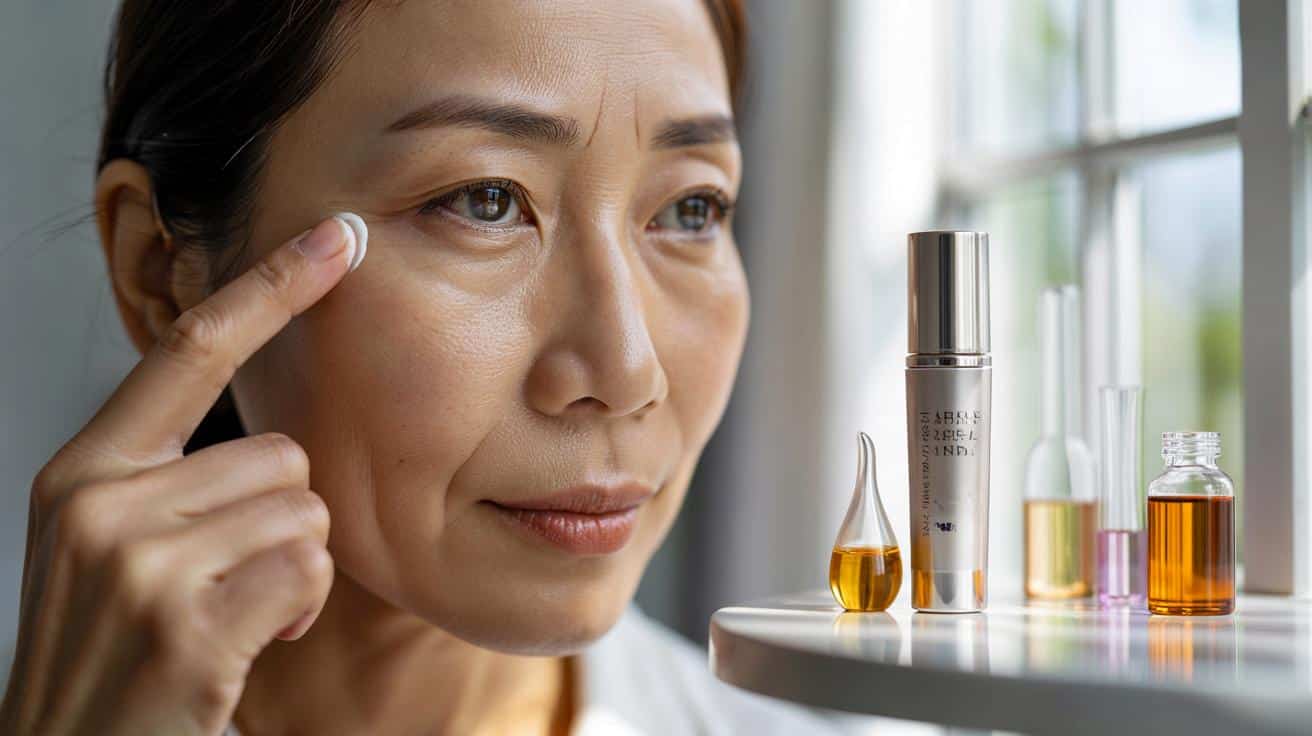 Krem pod oczy z retinolem z Korei: jak po 40-tce odmienić spojrzenie