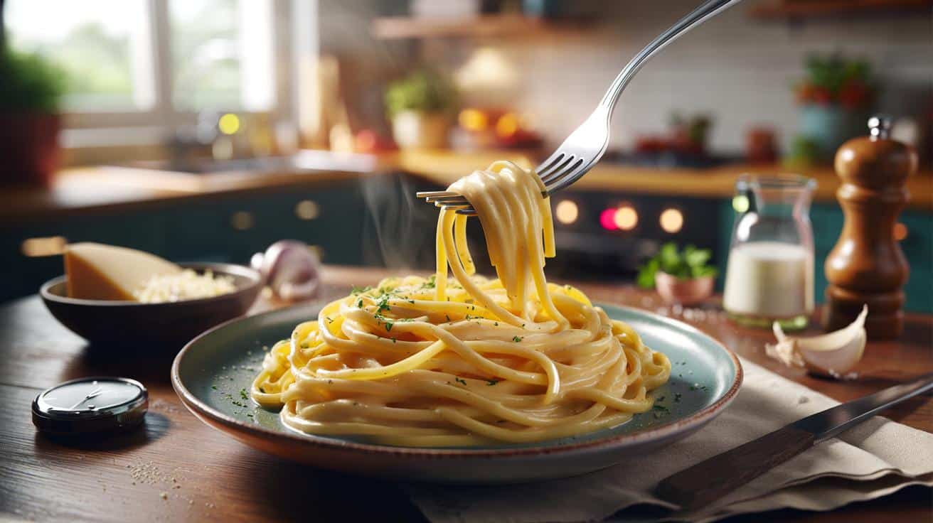 Kremowa makaronowa kolacja w 15 minut: serowa pasta dla zabieganych