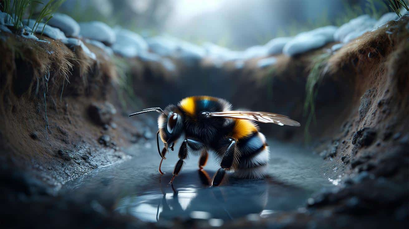 Królowe trzmieli potrafią tydzień przeżyć pod wodą. Naukowcy są w szoku