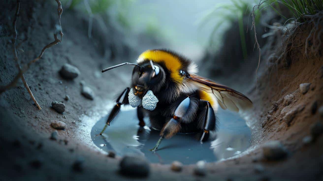 Królowe trzmieli zaskoczyły naukowców. Tydzień pod wodą i nadal żyją