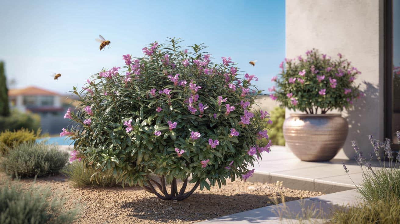 Ten krzew kwitnie nawet 10 miesięcy w roku i świetnie znosi upały oraz rzadkie podlewanie