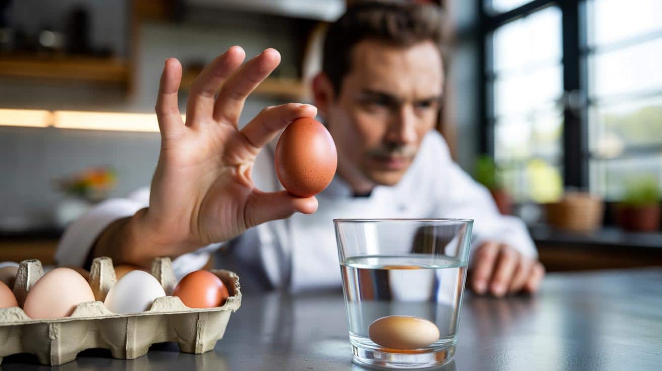 Kucharz zdradza jak rozpoznać czy jajko jest świeże bez rozbijania go metodą szklanki wody