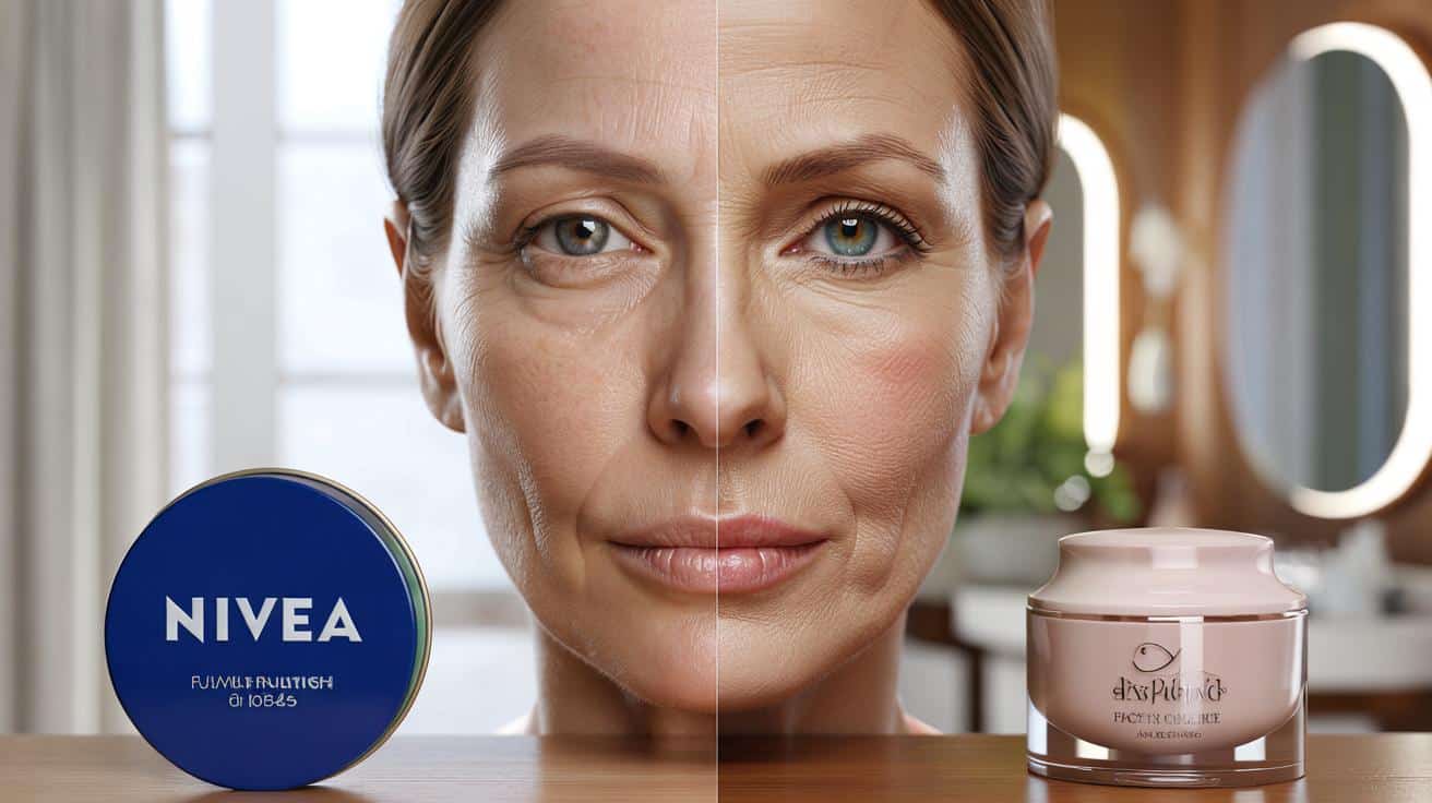 Kultowa Nivea kontra krem za 490 euro: zaskakujący efekt na zmarszczkach