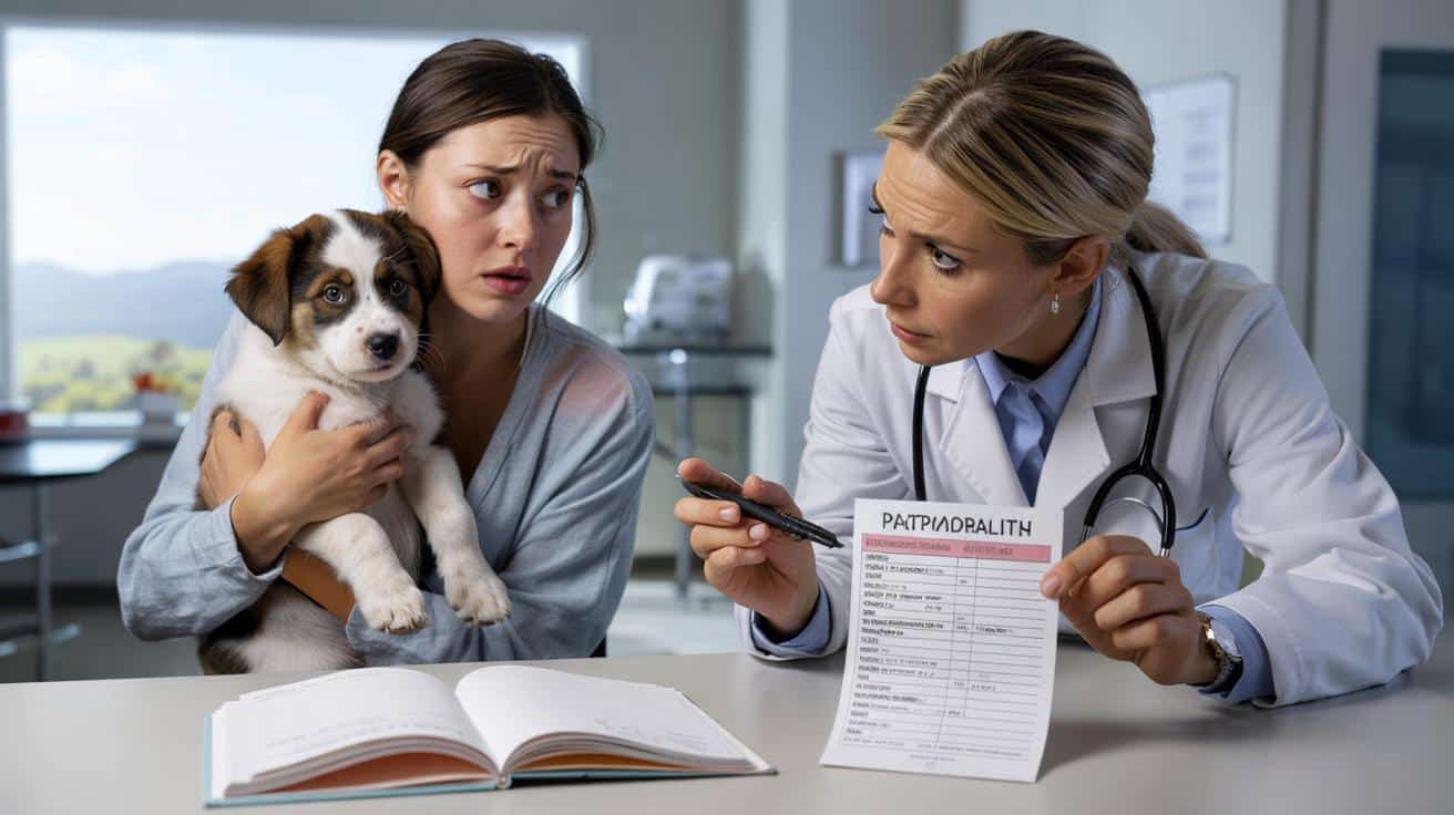 Kupiła szczeniaka z Facebooka za 450 euro. Weterynarz od razu zauważył, że z papierami coś jest nie tak