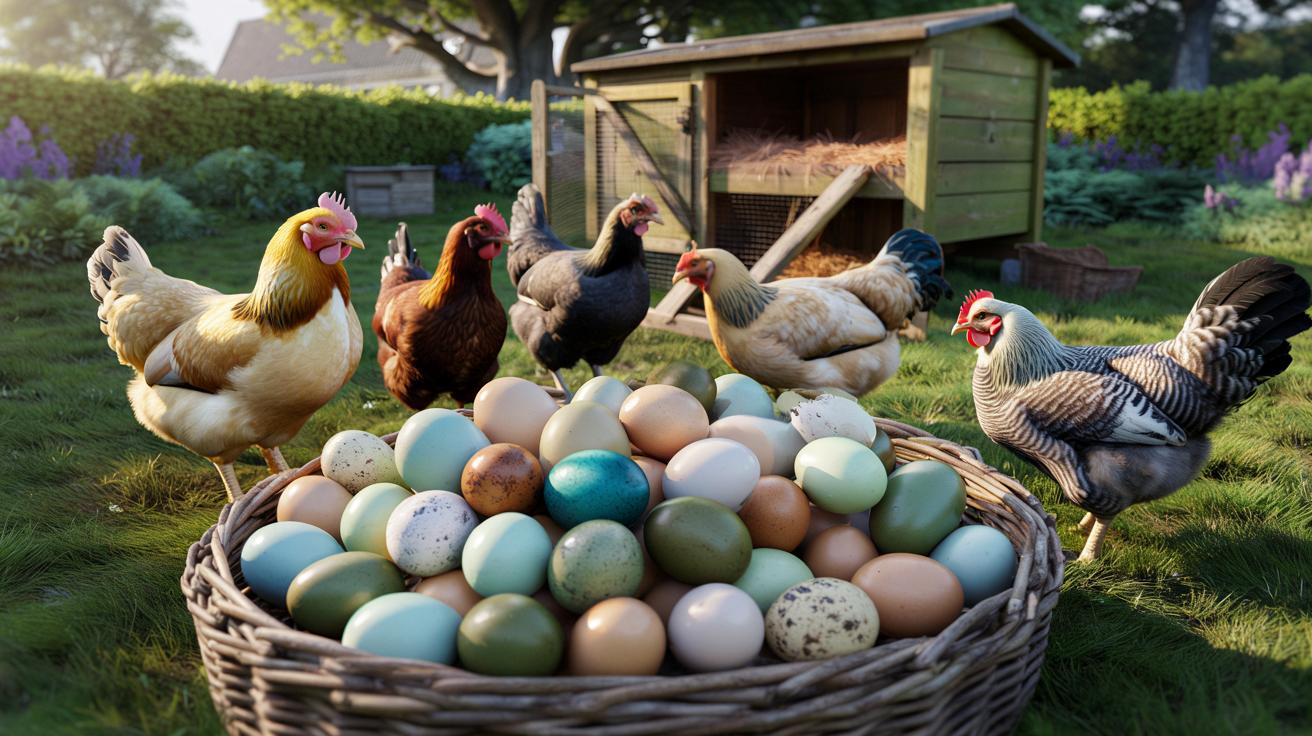 Kury znoszące niebieskie i zielone jaja: które rasy wybrać do domowego kurnika