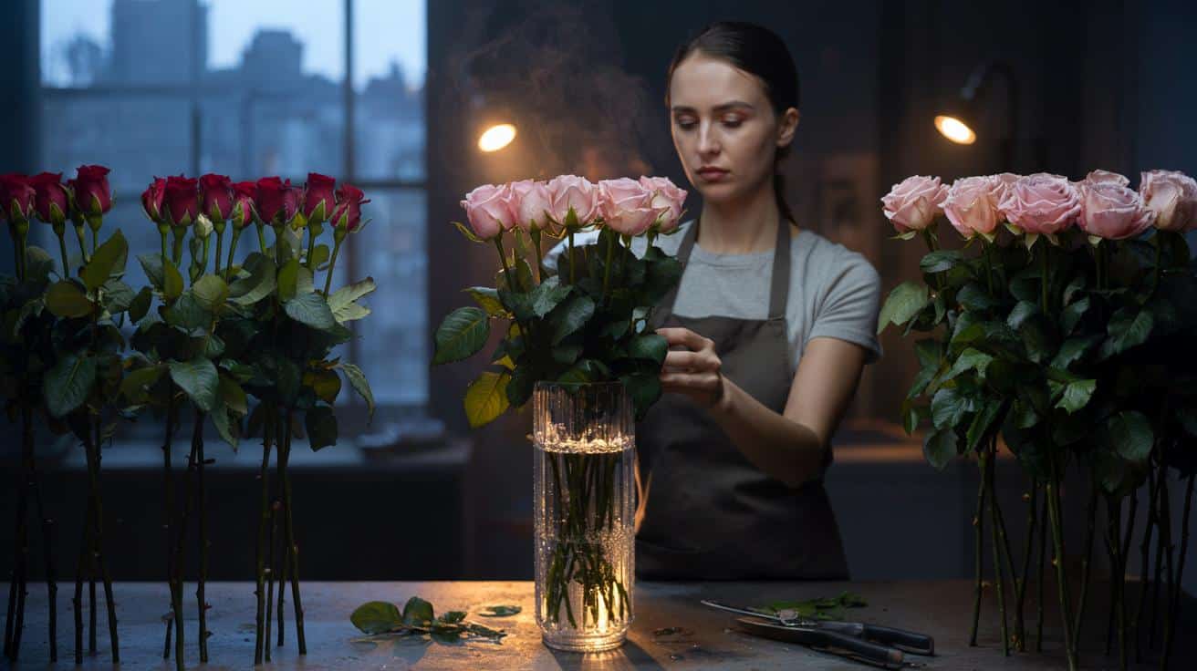 Kwiaciarka premium: róża otwiera się w nocy po tej jednej czynności
