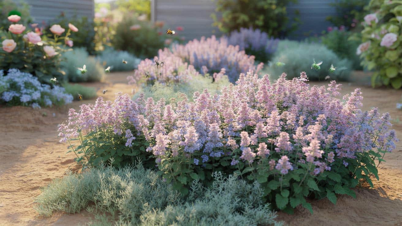 Kwiatowy „obłok” aż do końca lata: różowo‑niebieska bylina dla leniwych ogrodników