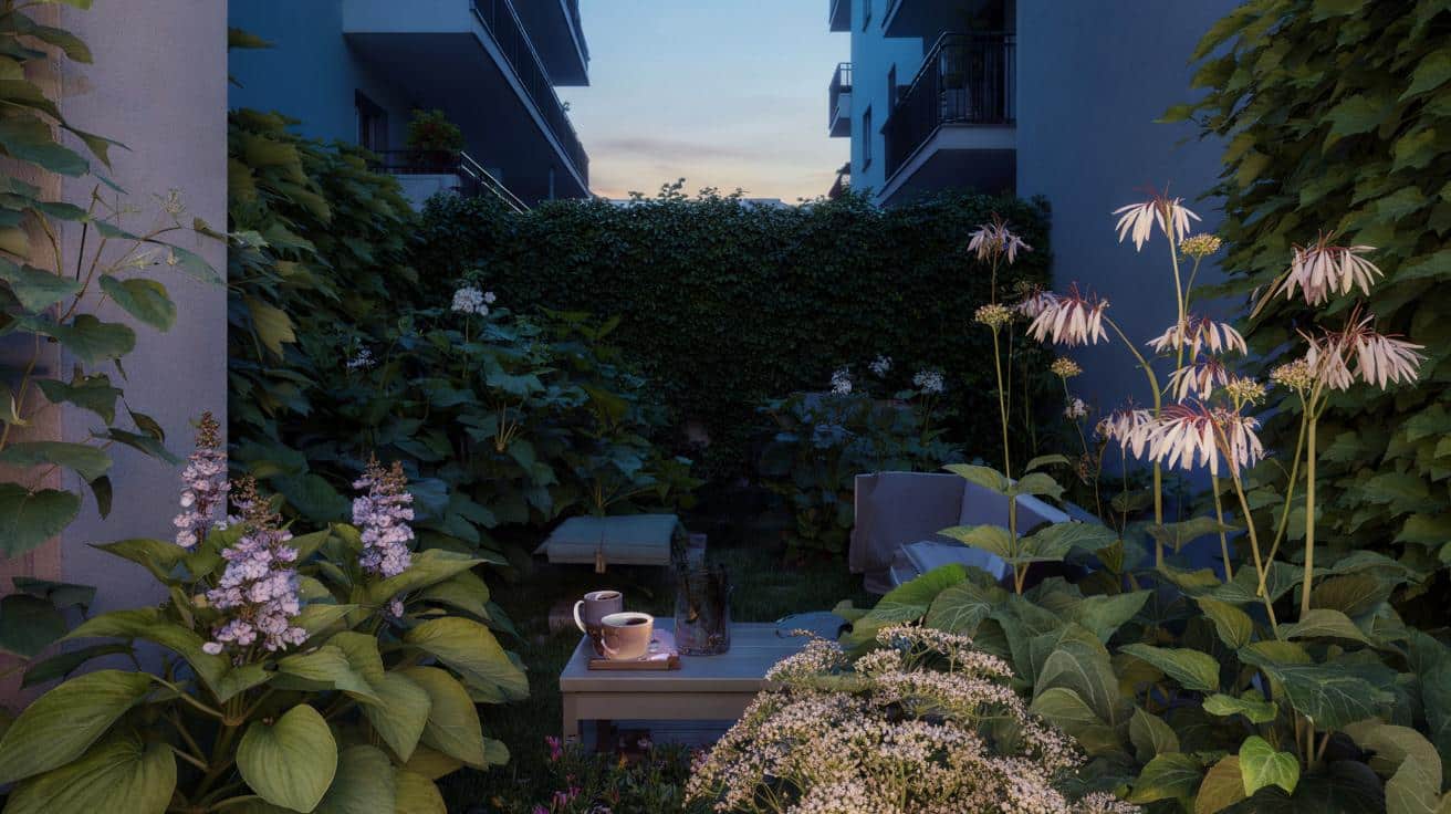 Kwiaty które kwitną w cieniu i pachną wieczorem