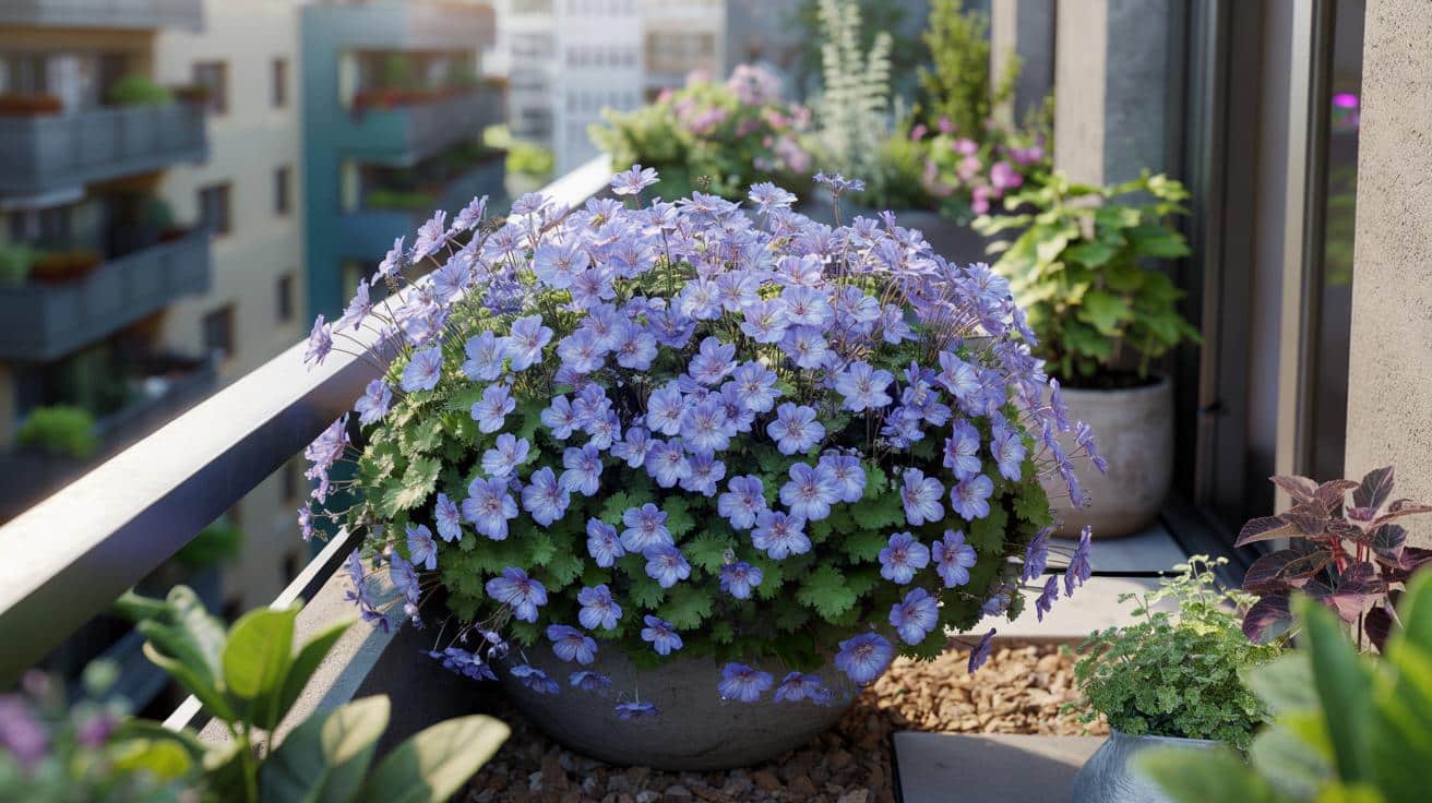 Kwiaty na cienisty balkon przez 8 miesięcy? Ten jeden robi różnicę