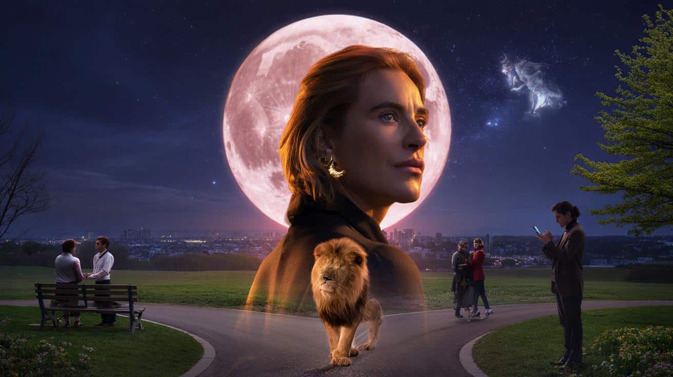 Kwiecień 2026 namiesza w miłości Lwa. Różowy Księżyc robi swoje