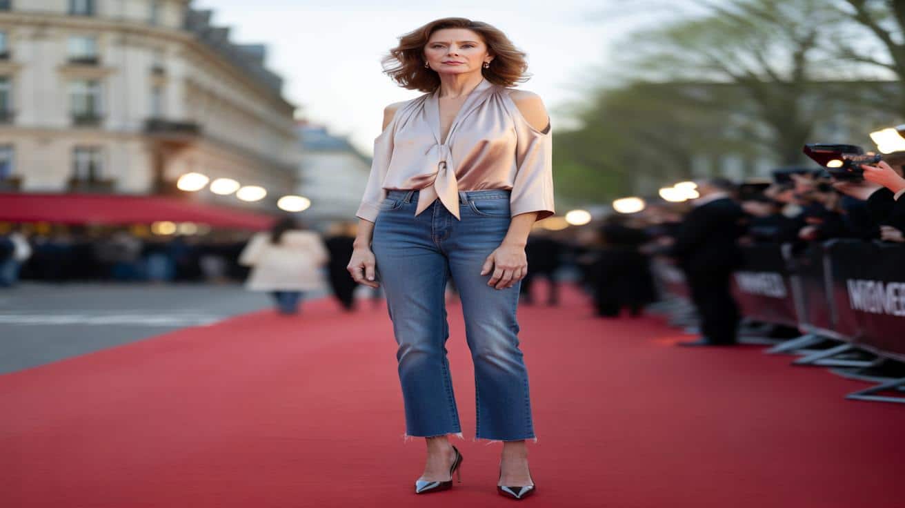 Laetitia Casta pokazuje dżins, który tej wiosny zastąpi rurki