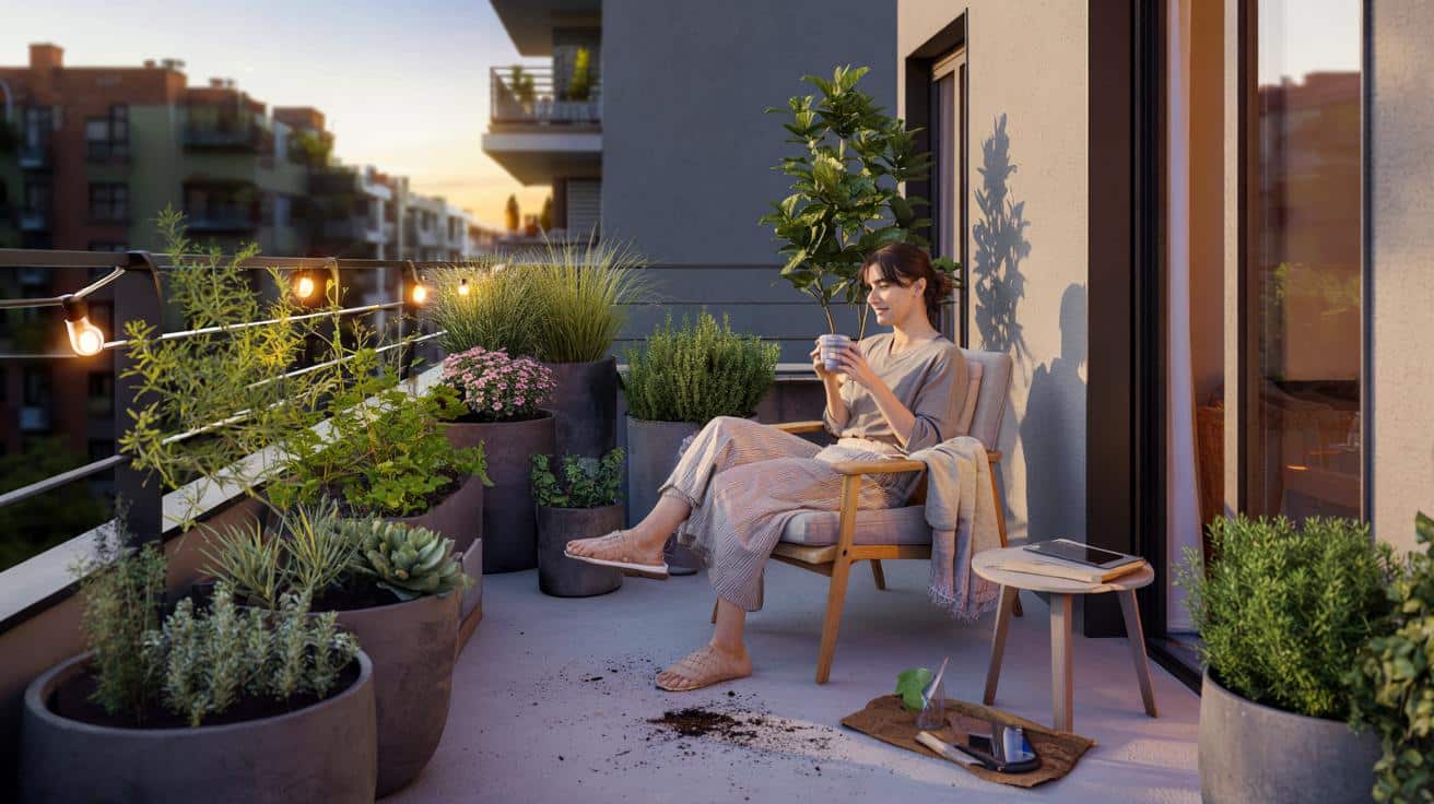 Lato na balkonie bez jednej godziny poświęconej na pielęgnację: możliwe?