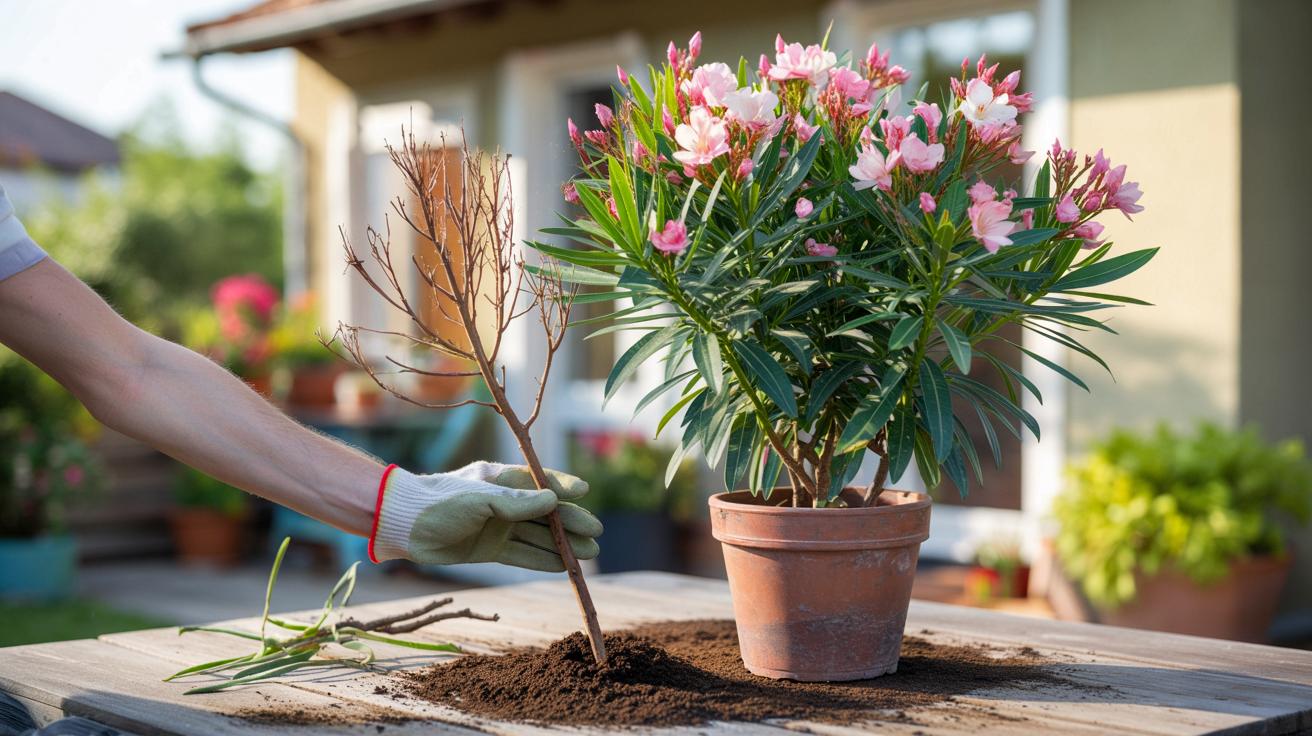 Laur oleandr po zimie: prosty plan na cudowny powrót kwitnienia