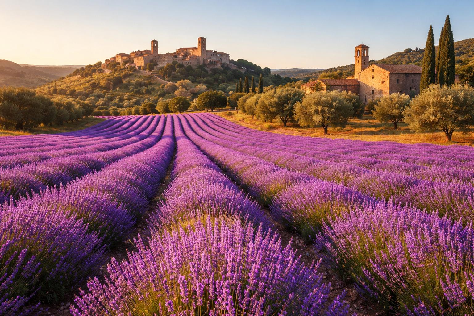 Lawendowe pola jak w Prowansji? Ten zakątek Włoch zachwyca