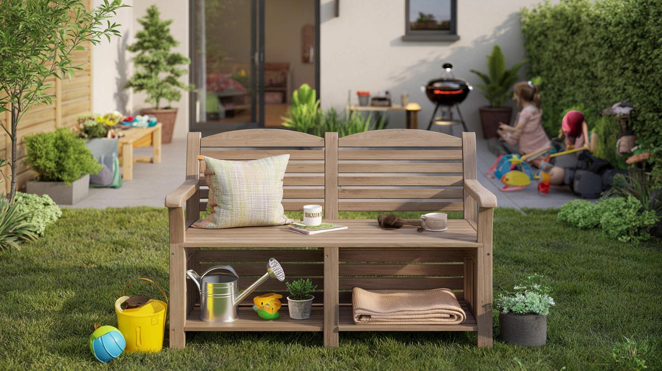 Ławka ze schowkiem Keter Eden 2 in 1: porządek w ogrodzie bez budowy domku