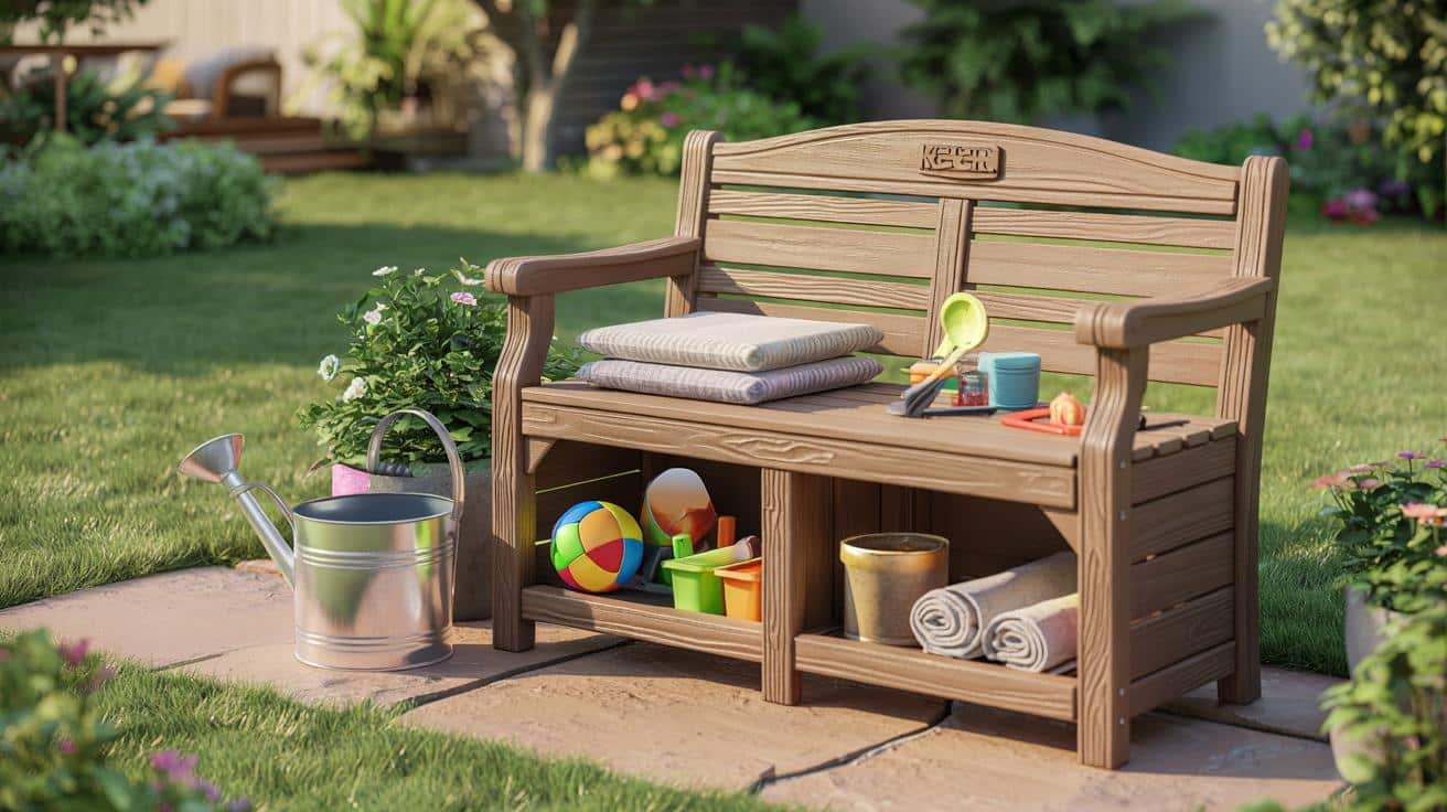 Ławka ze schowkiem Keter Eden 2-in-1: sprytny patent na ogarnięty ogród