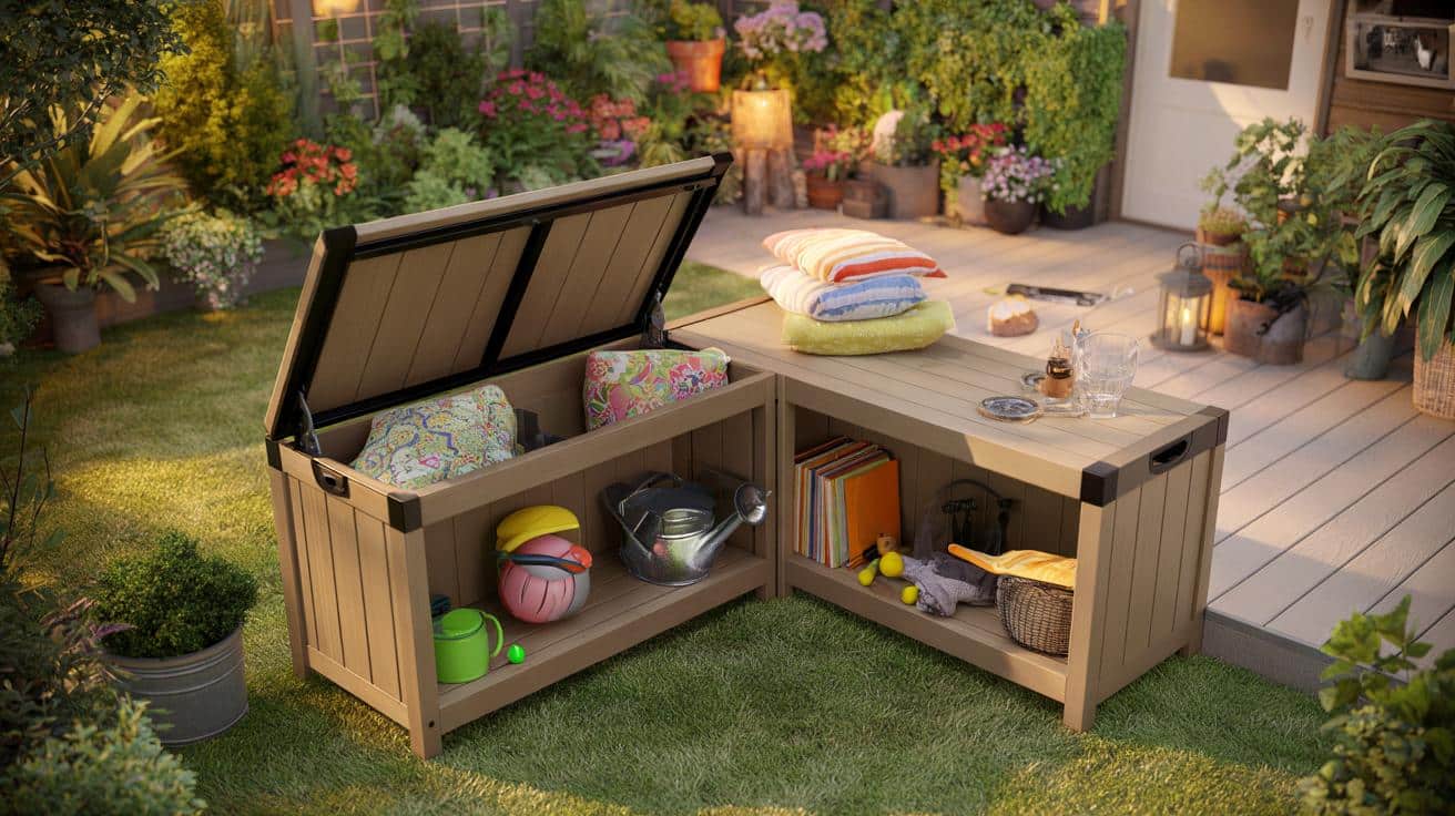 Ławka ze schowkiem Keter Eden: sprytny patent na ogarnięty ogród