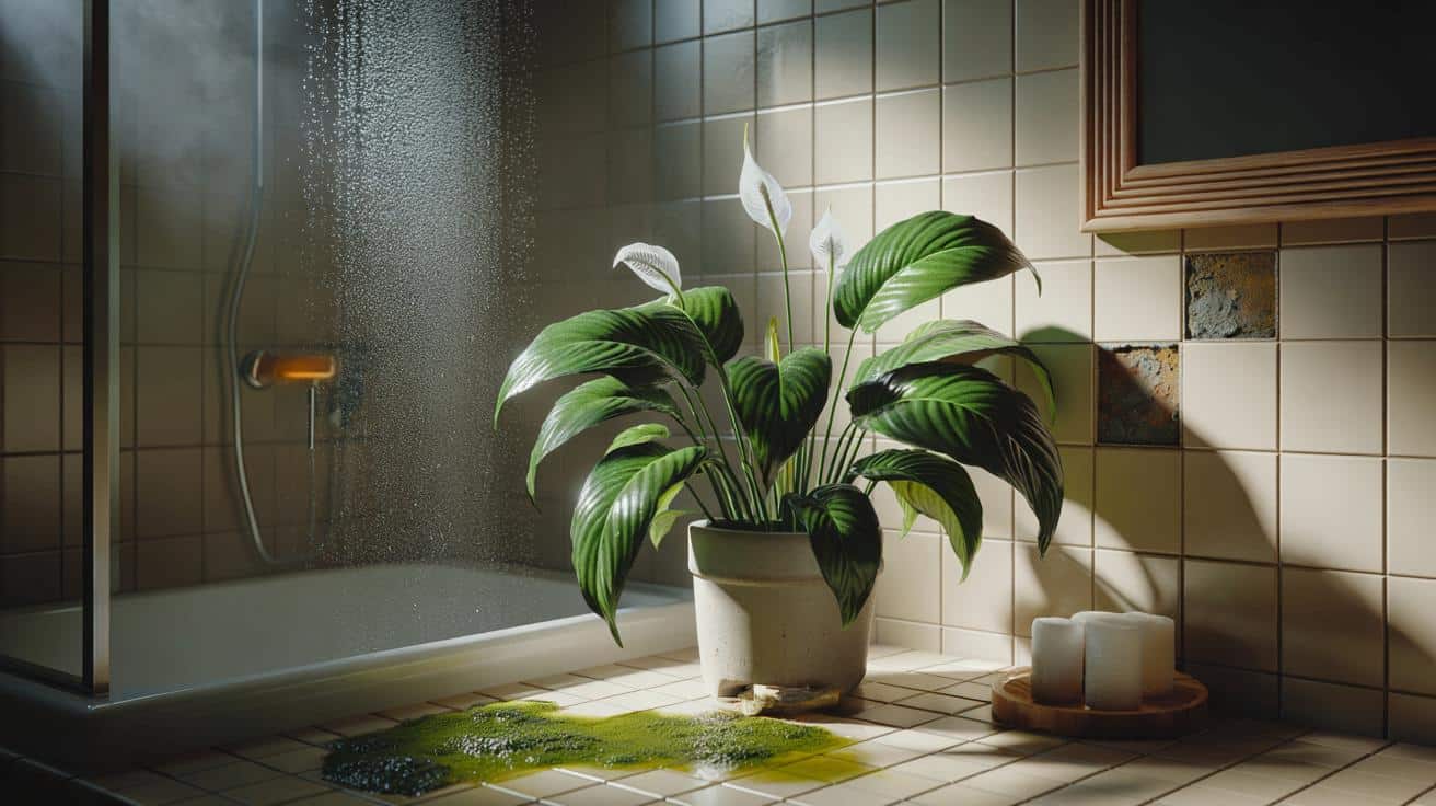 Łazienka ciągle mokra? Ta roślina naprawdę ogranicza pleśń