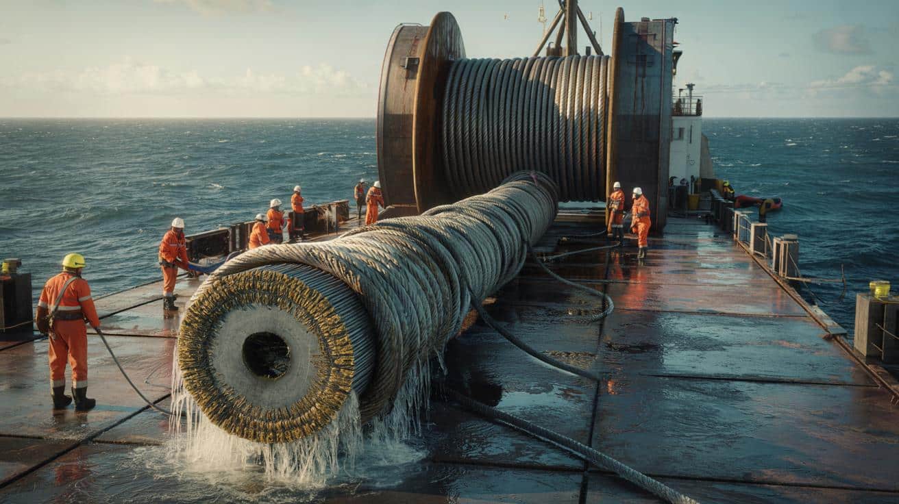 Legendarny kabel internetowy sprzed 35 lat wyciągnięty z Atlantyku