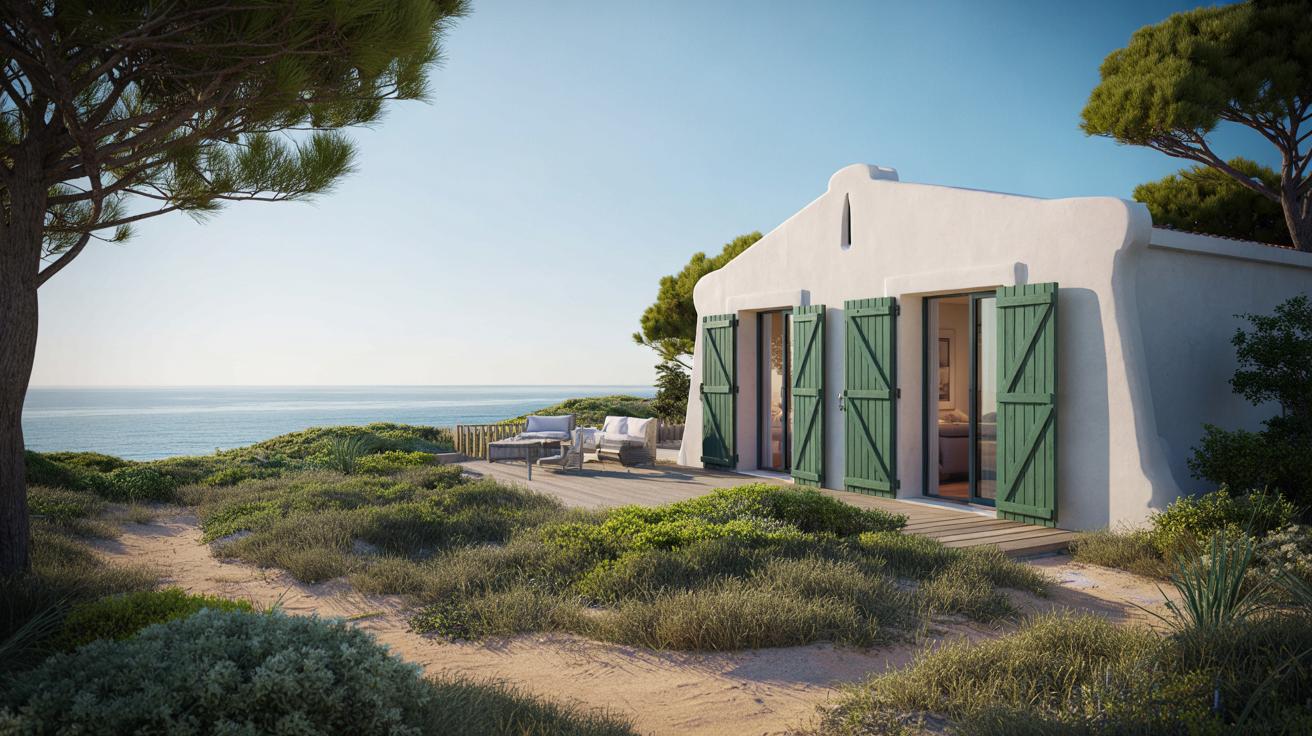 Letnia oaza Jeana Dujardina: dyskretna willa z widokiem na ocean