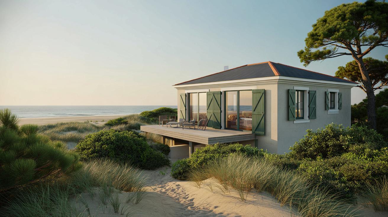 Letnia przystań Jeana Dujardina: ukryta willa nad oceanem w Soulac-sur-Mer