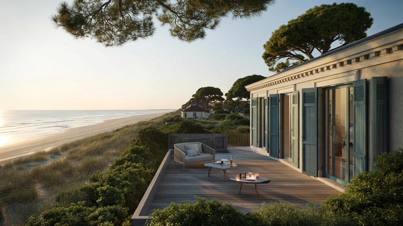 Letnia ucieczka Jeana Dujardina: willa nad Atlantykiem, o której mało kto wie