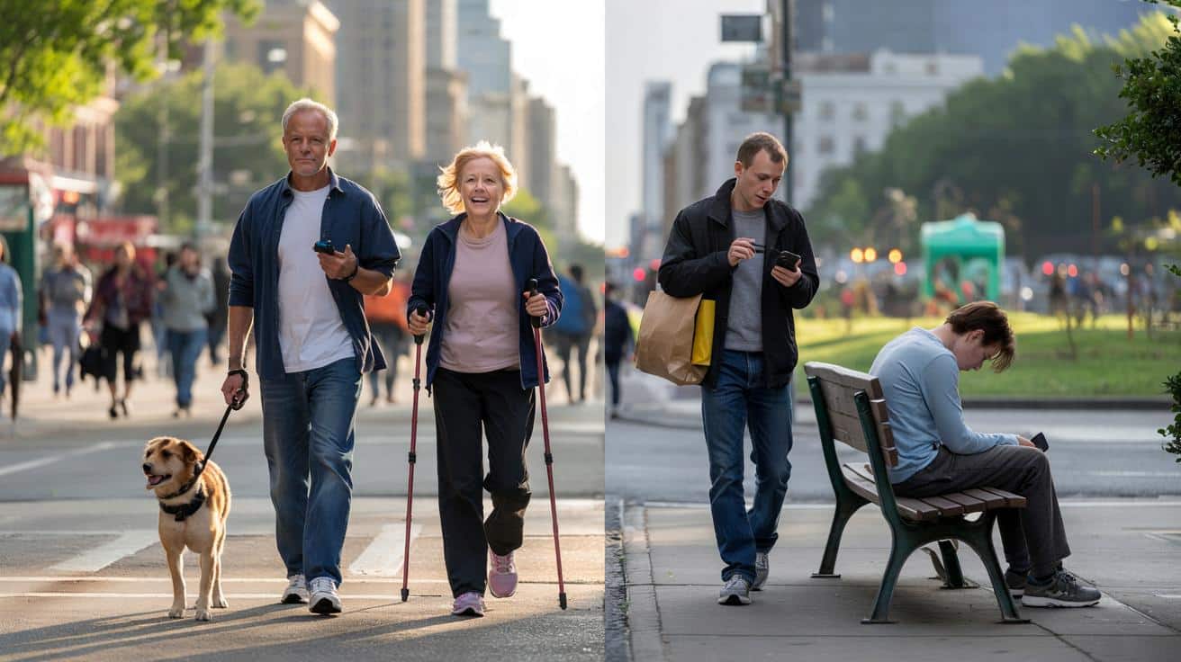 Ile kroków dziennie naprawdę wydłuża życie? Badania pokazują, jak przekłada się to na konkretne lata