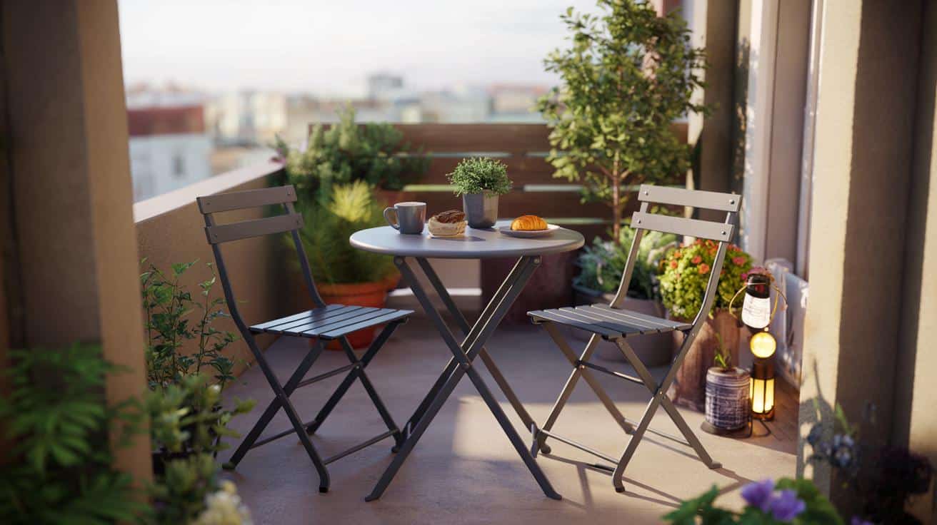 Lidl sprzedaje bistro set za grosze. Małe ogrody pokochają ten zestaw