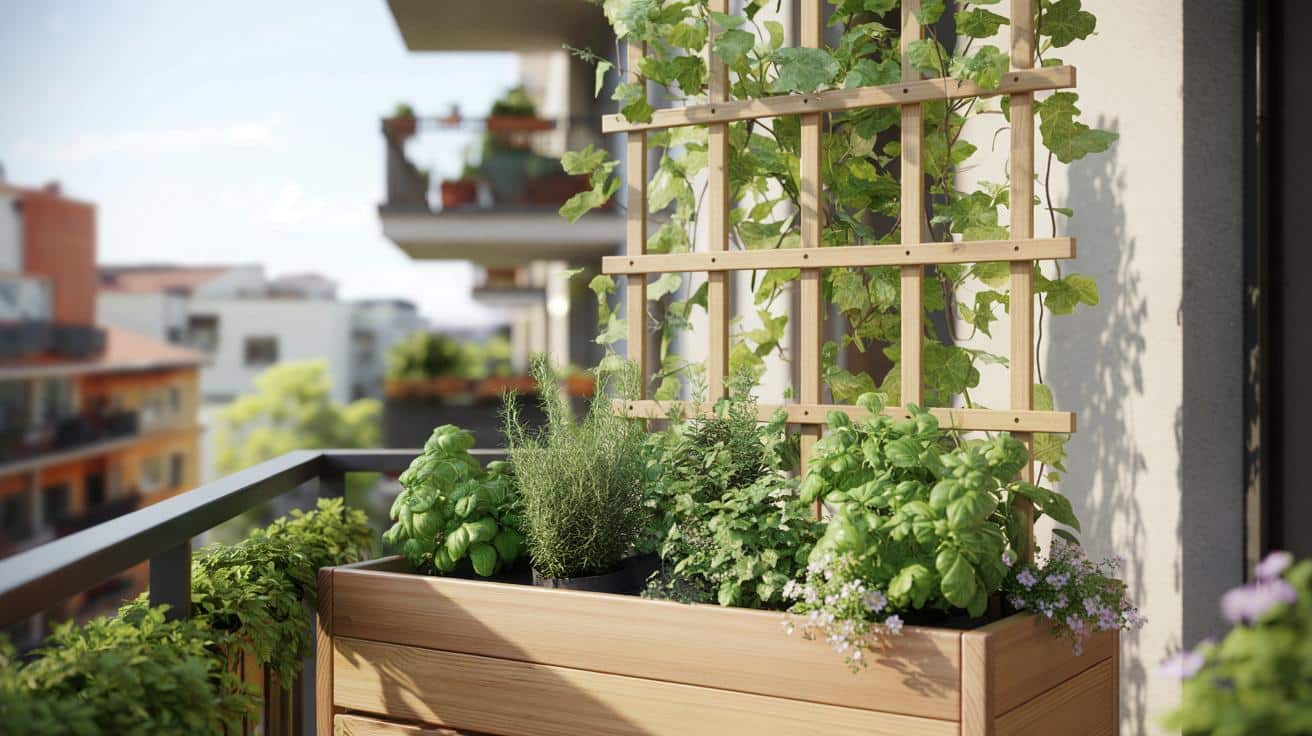 Lidl sprzedaje drewnianą donicę z kratką za grosze. Hit na wiosenny balkon i ogródek