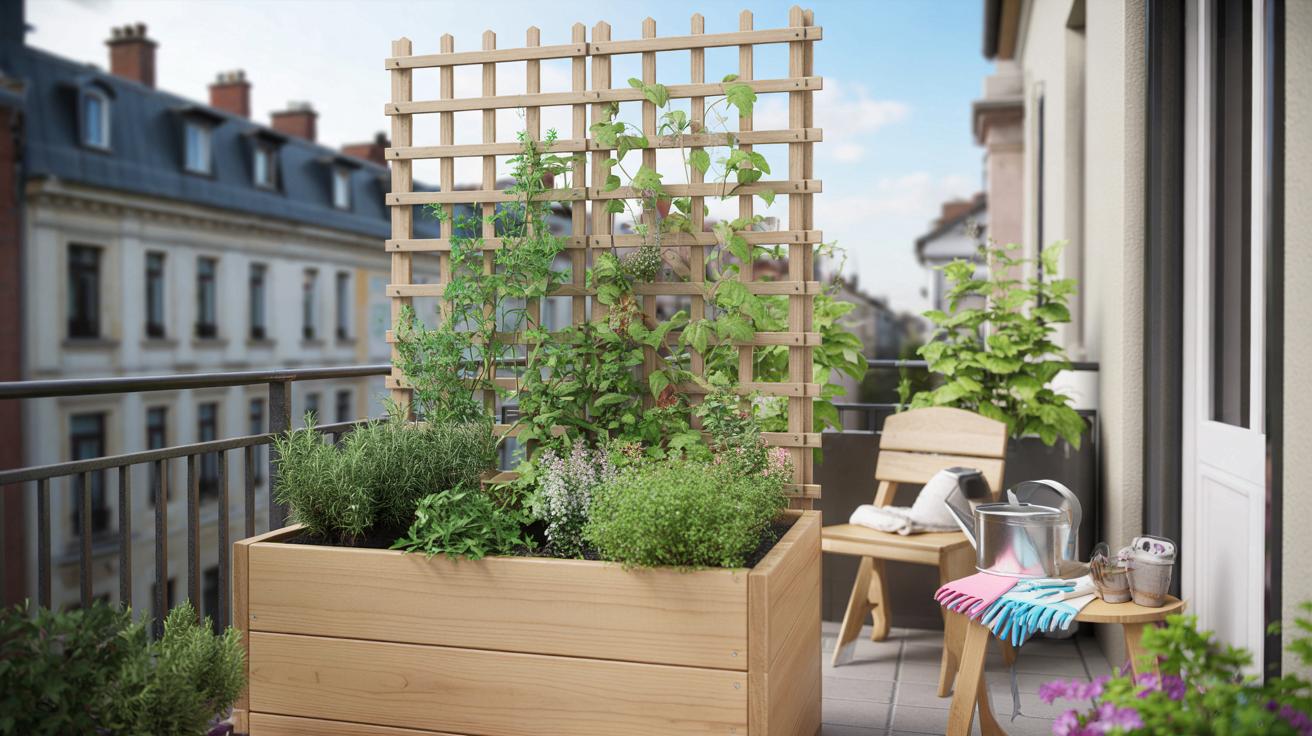 Lidl wprowadza hit na wiosnę: drewniana donica z kratką za grosze