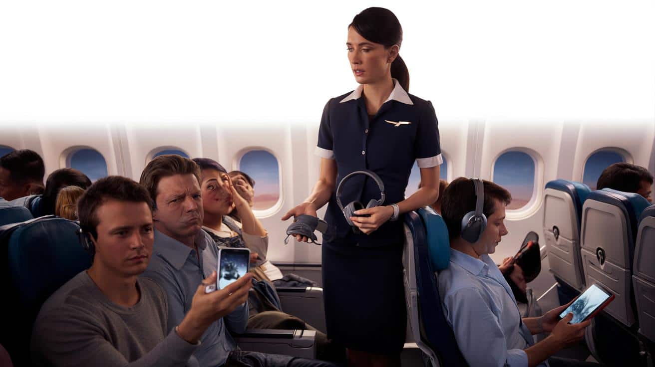 Linie lotnicze wprowadzają cichy reżim: możesz wylecieć z samolotu za głośny telefon