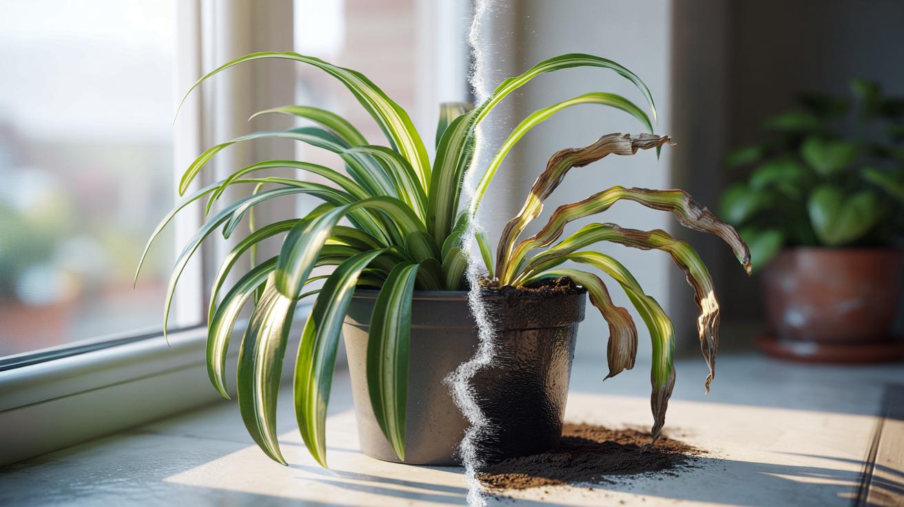 Liście oplątwy zagięte lub połamane? Sprawdź, co robisz źle z podlewaniem