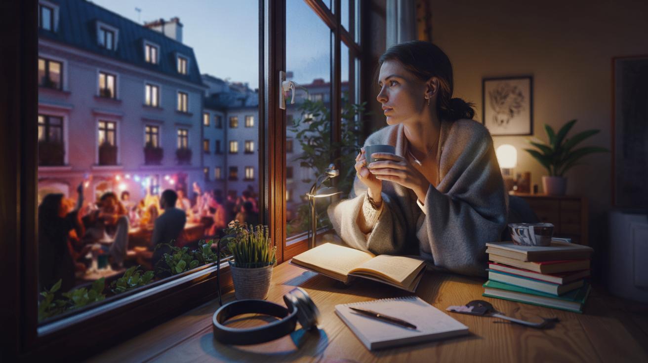 Lubisz być sam zamiast na imprezie? Psychologia wyjaśnia, co to o tobie mówi