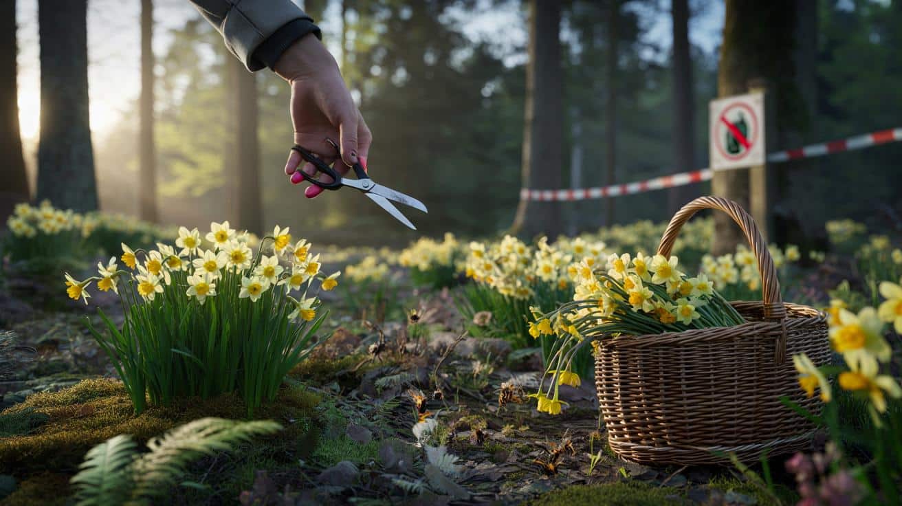 Lubisz zrywać żonkile w lesie? Za bukiet możesz słono zapłacić