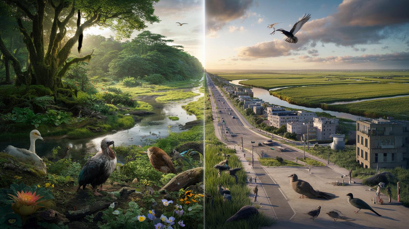 Ludzie tworzą „epokę podobnych gatunków”. Coraz mniej prawdziwej natury