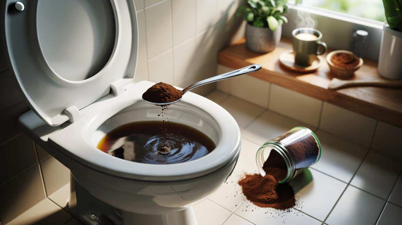 Łyżka fusów do toalety? Domowy trik z kawą pod lupą