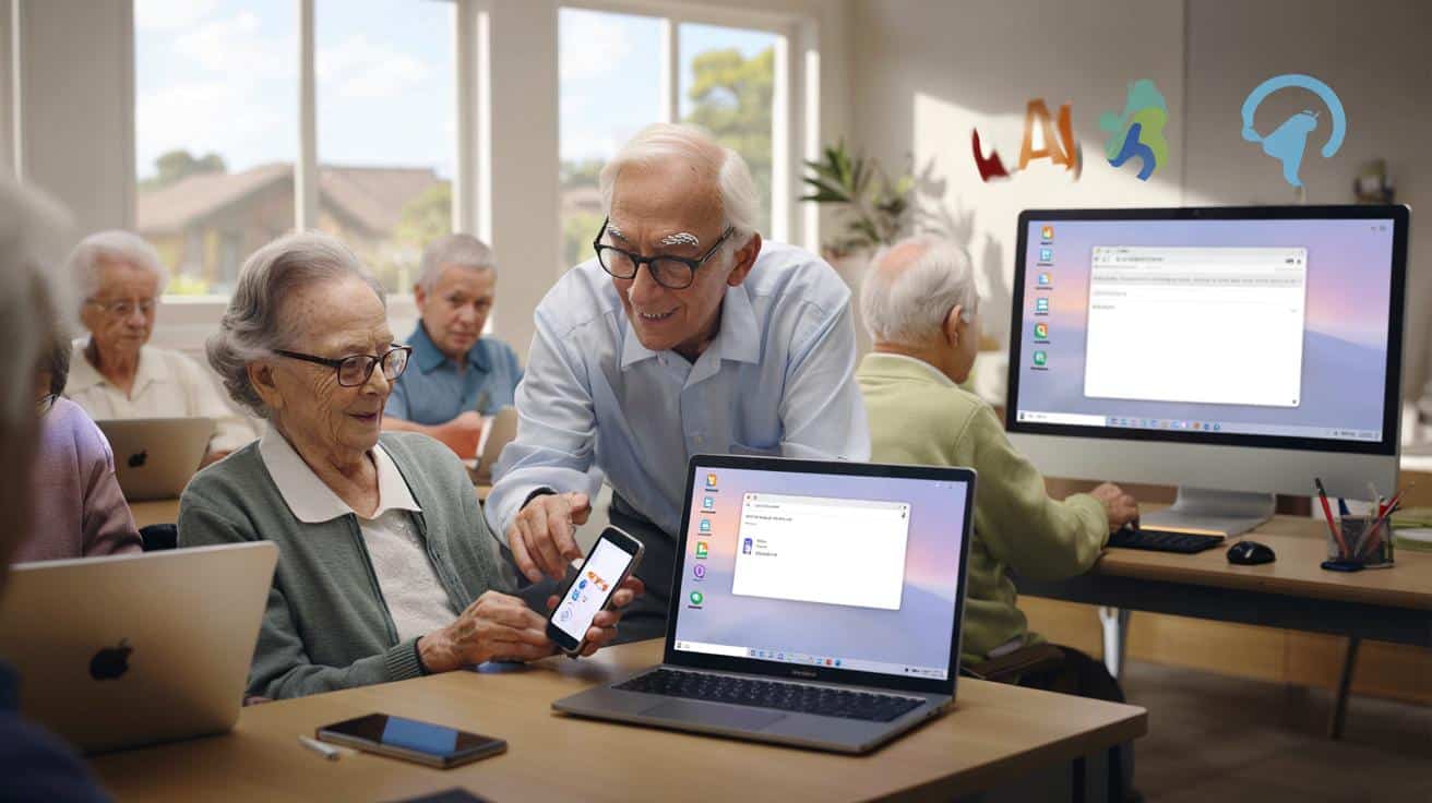 Ma 102 lata i uczy seniorów obsługi Windowsa oraz smartfonów